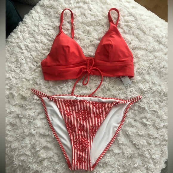 aerie Other - Aerie Bikini Coral set